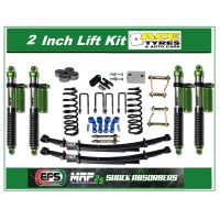 EFS Suspension Kit Toyota Landcruiser 78-79 series V8 50mm MRP 2.5 Kit 9/24