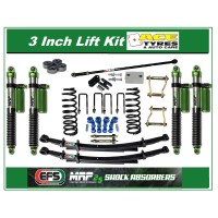 EFS Suspension Kit Toyota L/Cruiser 79-78 Series V8 MRP2.5 Big Bore 3" lift