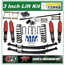 EFS Suspension Kit Toyota L/Cruiser 79-78 Series V8 XTR Big Bore 3" lift
