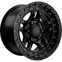 King Barrett Black 17x9 +30 6x139 10/22