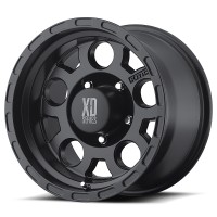 KMC Wheels XD122 Black 16x8 6x139 0