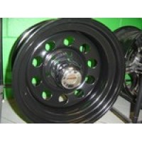 Sunraysia Wheels 15x7 5x139 -12 Black Round hole