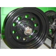 Sunraysia Wheels 15x7 5x139 -12 Black Round hole