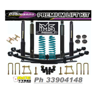 Dobinsons Suspension Kit TRITON ML-MN 2006-2015 30mm Mono Tube 9/24