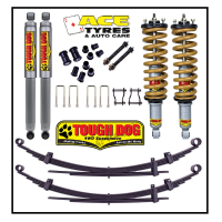 Tough Dog Suspension Kit Foam Cell Nissan Navara D23 NP300 35mm 3/24