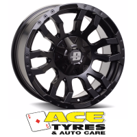 Diesel Florida Black 17X9 6X139 +25