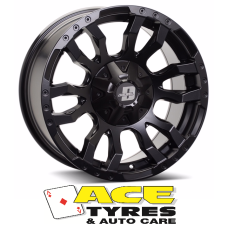 Diesel Florida Black 17X9 6X139 +25