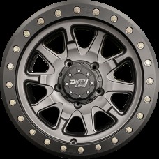 Dirty Life DT1 Graphite Black Lip 17x9 5x150 -12  offset