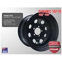 Sunraysia Dynamic 16x8 6x139 -22 Black Soft 8