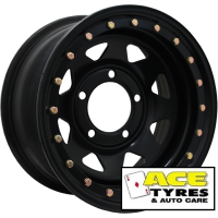 Sunraysia Beadlocker 15x8 6x139 -22 Black 