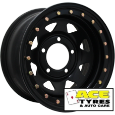 Sunraysia Beadlocker 15x8 6x139 -22 Black 