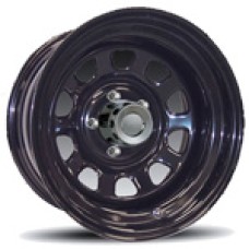 Sunraysia Dynamic Rims 17x8 -13 Black D hole 6x139