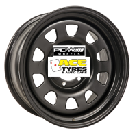 Sunraysia 16x8 6x139 +20 Black D Hole